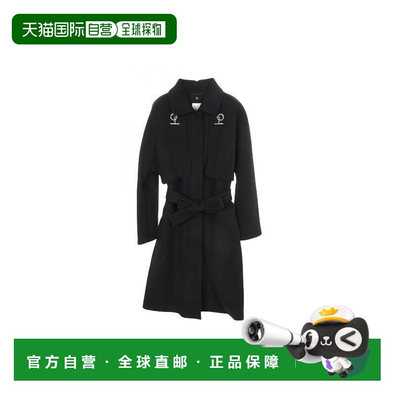1h可退 日本直邮中古Hermes爱马仕女A级95新coat风衣外套羊毛外套