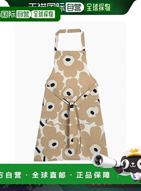 【日本直邮】Marimekko围裙 女款花朵图 F 白/米色52209-4-69907