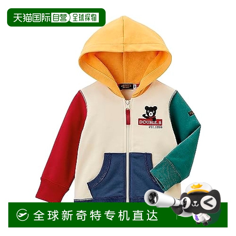 日本直邮【日本直邮】MIKIHOUSE 连帽外套 60-3711-495 80cm 多色