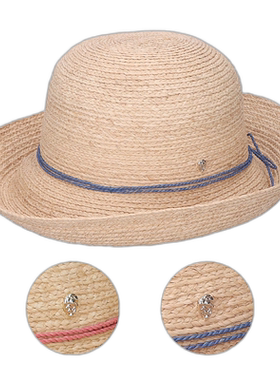 日本直邮Helen Kaminski 女士拉菲草帽 Prima 10 HAT51496 正品