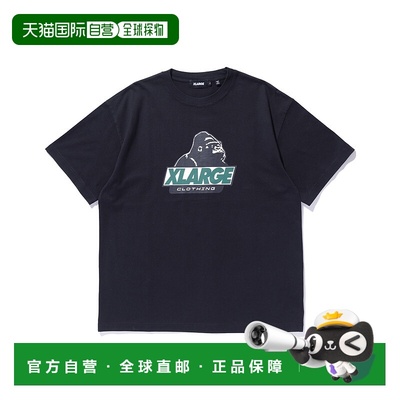 日本直邮XLARGE 男女同款短袖T恤 101251011009纯棉