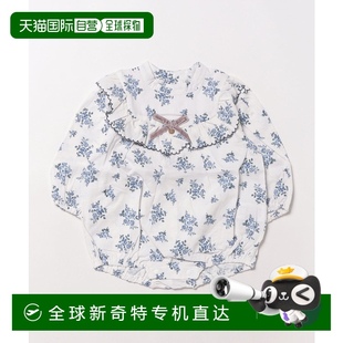 cours 1h可退 les 兒童碎花荷葉邊連體衣 日本直郵apres V432075