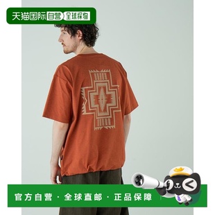 1h可退 日本直邮PENDLETON 背面印花T恤