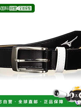 【日本直邮】Mizuno美津浓 高尔夫球皮带 女士 黑色 70-85cm