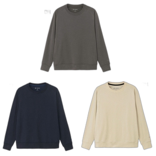 日本直邮 C3fit Goldwin 男式 Liopimum 运动衫 T恤羊毛衬里休闲