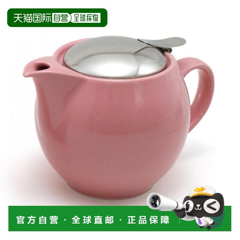 【日本直邮】Zero Japan玫瑰茶壶陶瓷带滤网时尚花茶BBN-02 ROS图片