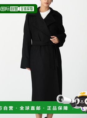 日本直邮Max Mara Manuela 女士长款大衣带腰带Max Mara MANUELA