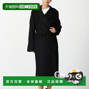 日本直邮Max Mara Manuela 女士长款大衣带腰带Max Mara MANUELA
