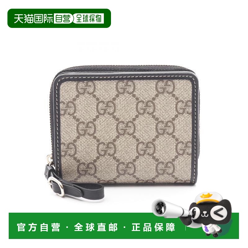 日本直邮中古Gucci古驰女S级99新Bi-fold wallet双折钱包短钱包