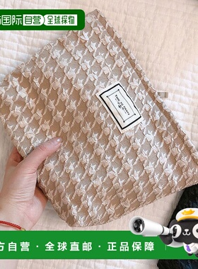 日本直邮florge 可清洗轻便收缩图案化妆包 M号 [FL8218DW010066]