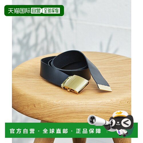 1h可退 日本直邮Whim Gazette 女士优质意大利皮革皮带 WGZ104111