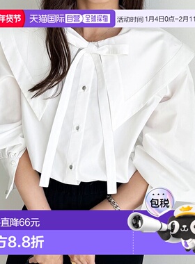 日本直邮GeeRA 披肩领衬衫 [R04609EW12467] 衬衫