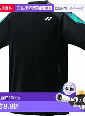 日本直邮Yonex 制服比赛衬衫合身款式网球比赛衬衫短袖10676-007