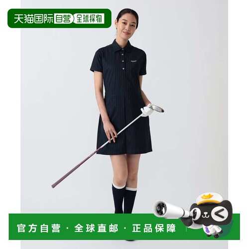 日本直邮BEAMS GOLF PURPLE LABEL 女士 条纹衬衫连衣裙 85260017