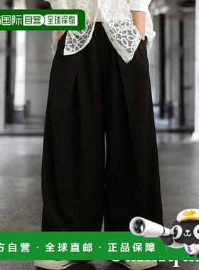 1h可退 日本直邮antiqua 女士休闲高腰宽腿裤 PK01292运动休闲显