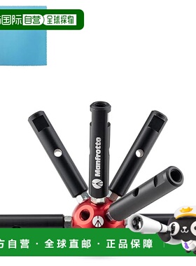 【日本直邮】Manfrotto DADO 18 面连接器 3/8 英寸杆 x 6,5/8 英