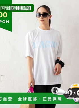 日本直邮 Marni T恤和标志白色女士 MARNI THJET49EPH USCS11 L4W