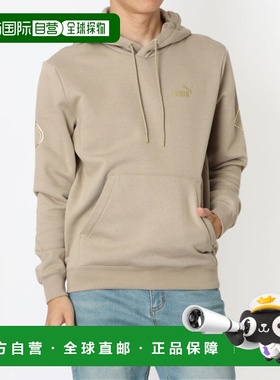 日本直邮PUMA 男士 MAXIMAL METALLIC HD FL 运动衫（冰咖啡色634