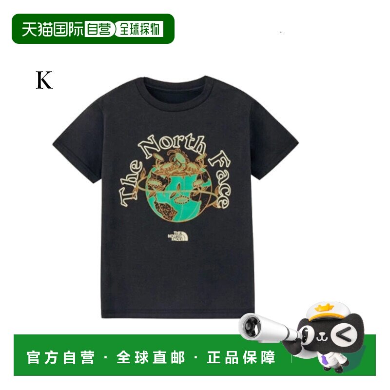 日本直邮THE NORTH FACE 北面 儿童短袖T恤 NTJ32630 2026SS图片