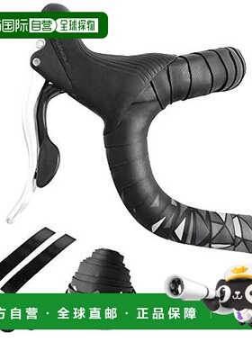 【日本直邮】GORIX 自行车把带 GX-BARA 黑色×灰色