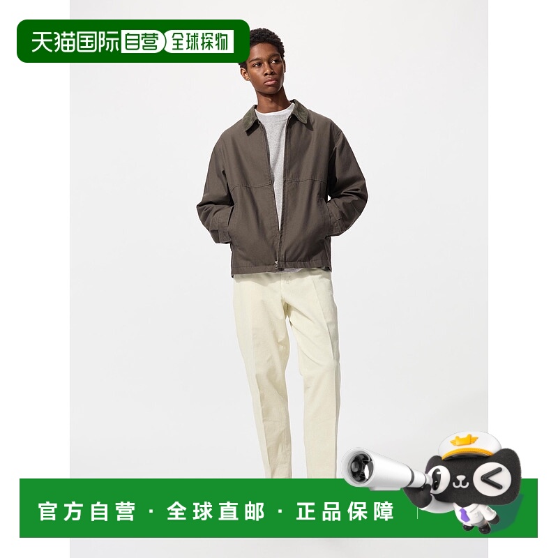 日潮跑腿UNIQLO优衣库 时尚九分裤/灯芯绒 479345休闲裤直筒裤