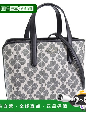 日本直邮KATE SPADE 女士包包两用肩背包手提包 黑色 spade flowe