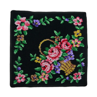 日本直邮FEILER 飞勒 篮子 毛巾手帕 30cm 黑色