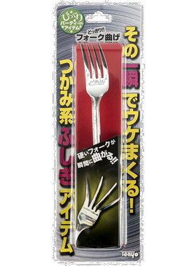 【日本直邮】tenyo魔术用品弯曲形刀叉魔术道具做工精致便携