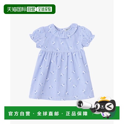 日本直邮agnes b. 儿童 纯棉短袖连衣裙+短裤套装 ZB33IDU9670