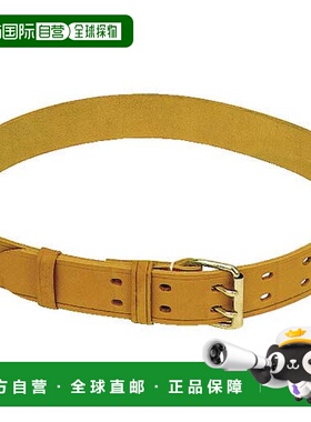 【日本直邮】TRUSCO中山电工腰袋48mm针扣式简约黄色结实耐用NB-4