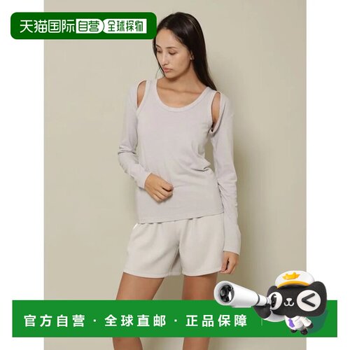 日本直邮KATION SPORTS & WELLNESS 棉质保暖 运动背心套装 浅灰