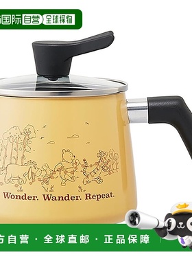 【日本直邮】Skater斯凯达 单柄万能锅 1.9L 维尼熊 ANMP2-A户外