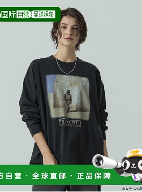 1h可退 日本直邮SLICK男装 星球大战联名 粉末加工宽松T恤 513025