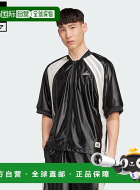 日本直邮 adidas 男士原创系列半袖运动T恤 黑色 JD5409 [JD5409]