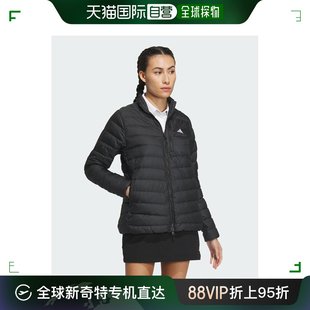 风格 adidas 女士保温防水全拉链棉服夹克 独特 Golf 运动阿迪达斯