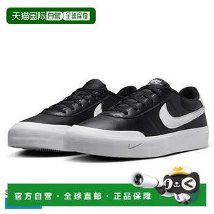 男士 黑色运动鞋 FQ8146 日本直邮Nike 这款 Shot 002 低 Court