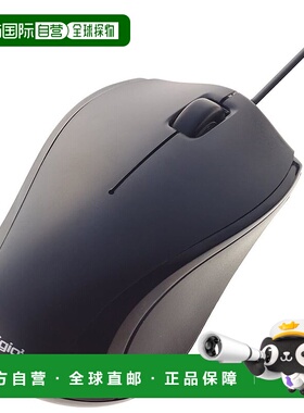 【日本直邮】Nakabayashi仲林 静音鼠标3按钮 黑色 MUS-UKT102BK