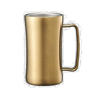 【日本直邮】Doshisha 带把啤酒杯 600GD DSJG600GD