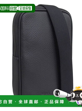 日本直邮Coach蔻驰男士单肩包皮革黑色Aiden斜挎包CS044QBBK