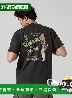 日本直邮AVIREX 褪色啦啦队长短袖T恤 [AV1129EM025644]