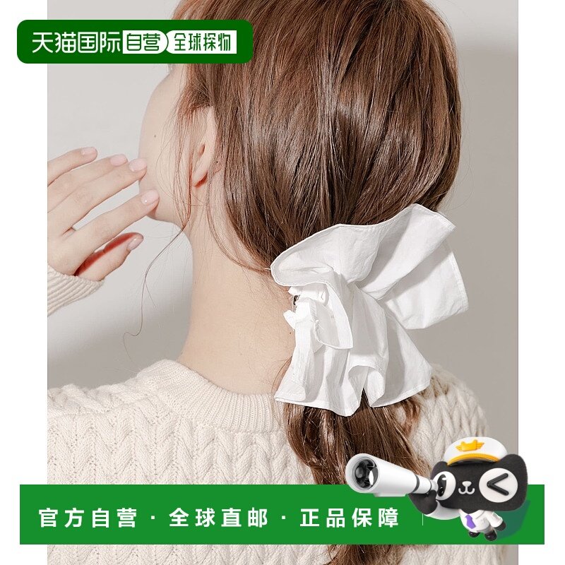 1h可退 日本直邮SMELLY 女士立体褶皱发夹 SMA42RF024