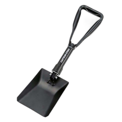 日本直邮Captain Stag 男士女士方钢折叠铲带包户外装备雪铲 CAPT