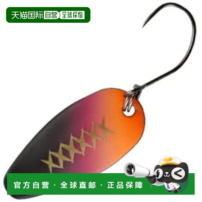 【日本直邮】Rapala Spoon Countdown Deeper 4.0克 黑色 橙色 紫