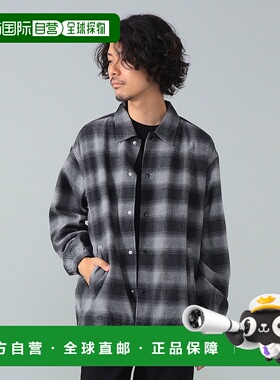 1h可退 日本直邮PENDLETON 男士 教练夹克 宽松长季外套  2418058