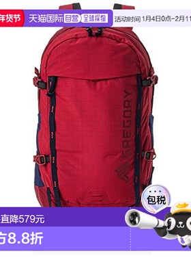 【日本直邮】Gregory格里高利简约登山包深红色时尚复古精美