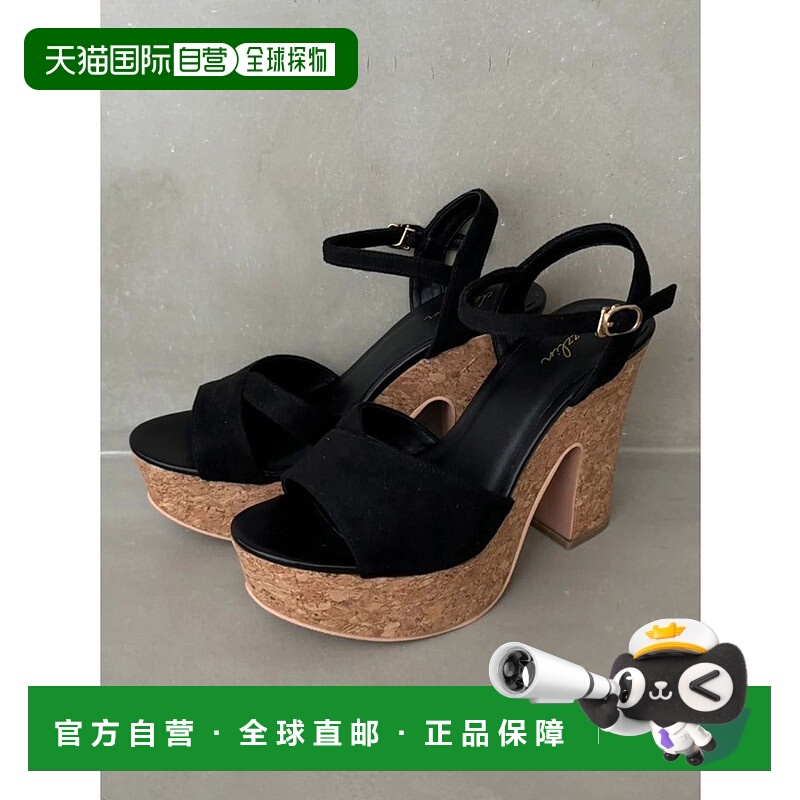 1h可退 日本直邮dazzlin 女士春夏款高跟凉鞋 022531800301棕色