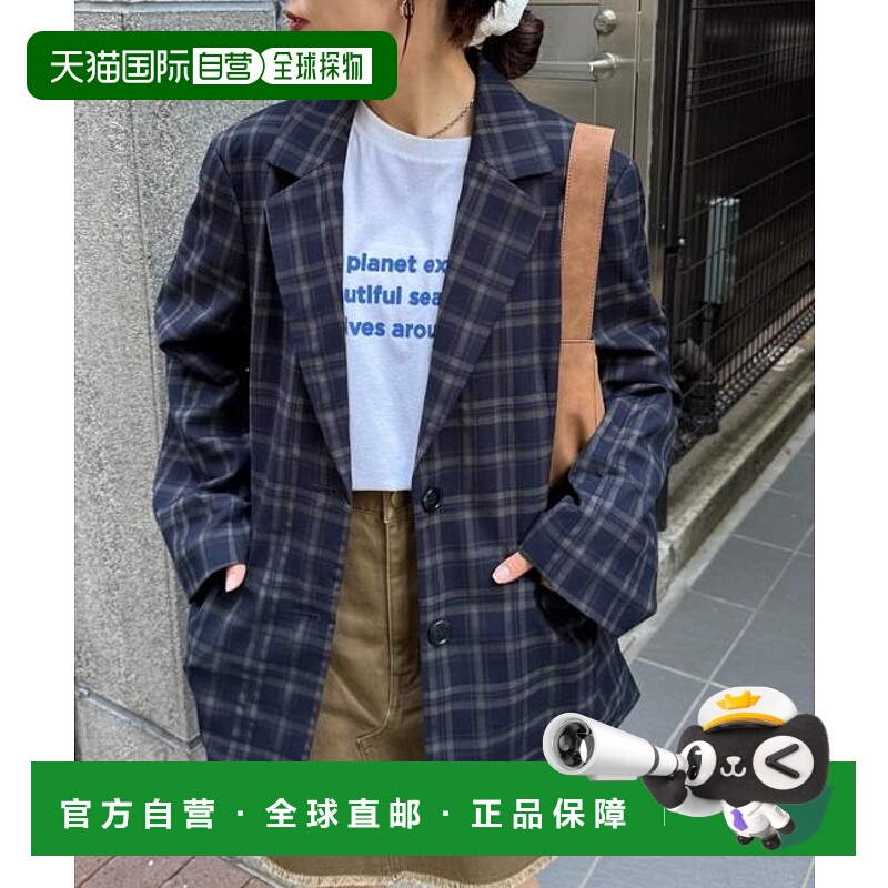 1h可退 日本直邮官方授权 CIAOPANIC TYPY 【willow】格纹宽松夹