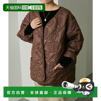 1h可退 日本直邮ear PAPILLONNER 女装 乐器印花/运动风 宽松连帽