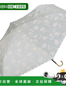 【日本直邮】Wpc. 遮光折叠伞 花影 灰色 801-18067