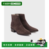 鞋 1h可退 跟 女士短筒西部牛仔靴 搭配简约 日本直邮Luca Grossi